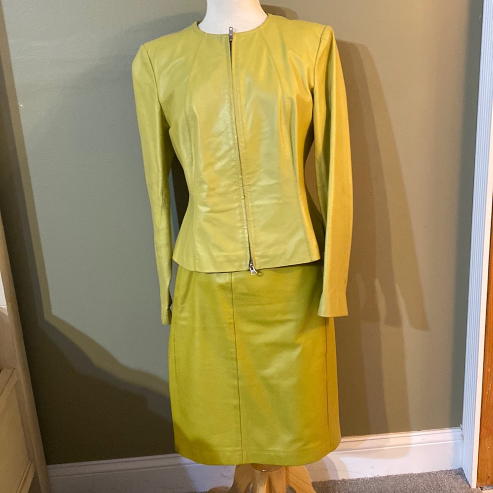 Vintage leather suit